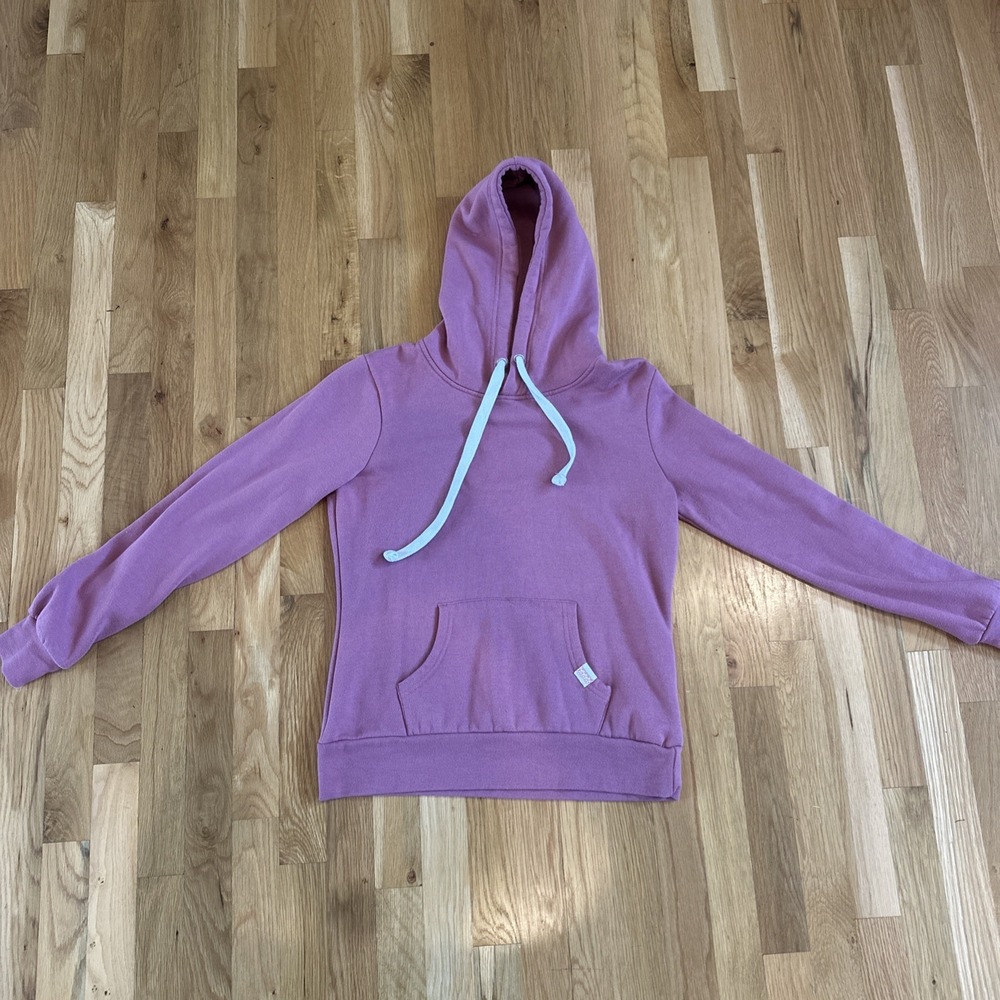 Reflex Women's Washed Pink Long Sleeve Pullover Hoodie Size Medium